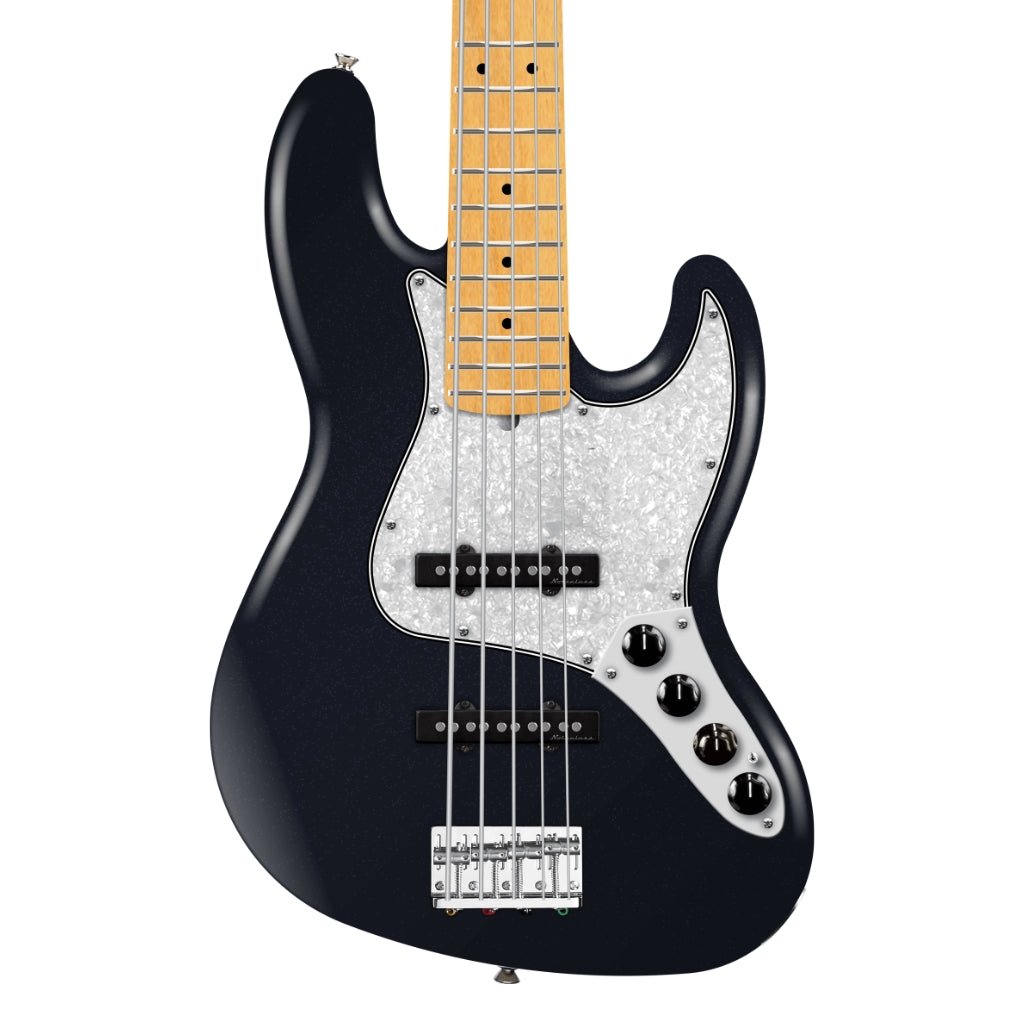 Fender Player II Modified Active Jazz Bass V - Dusk, Maple Fingerboard Bass Guitars Sky Music