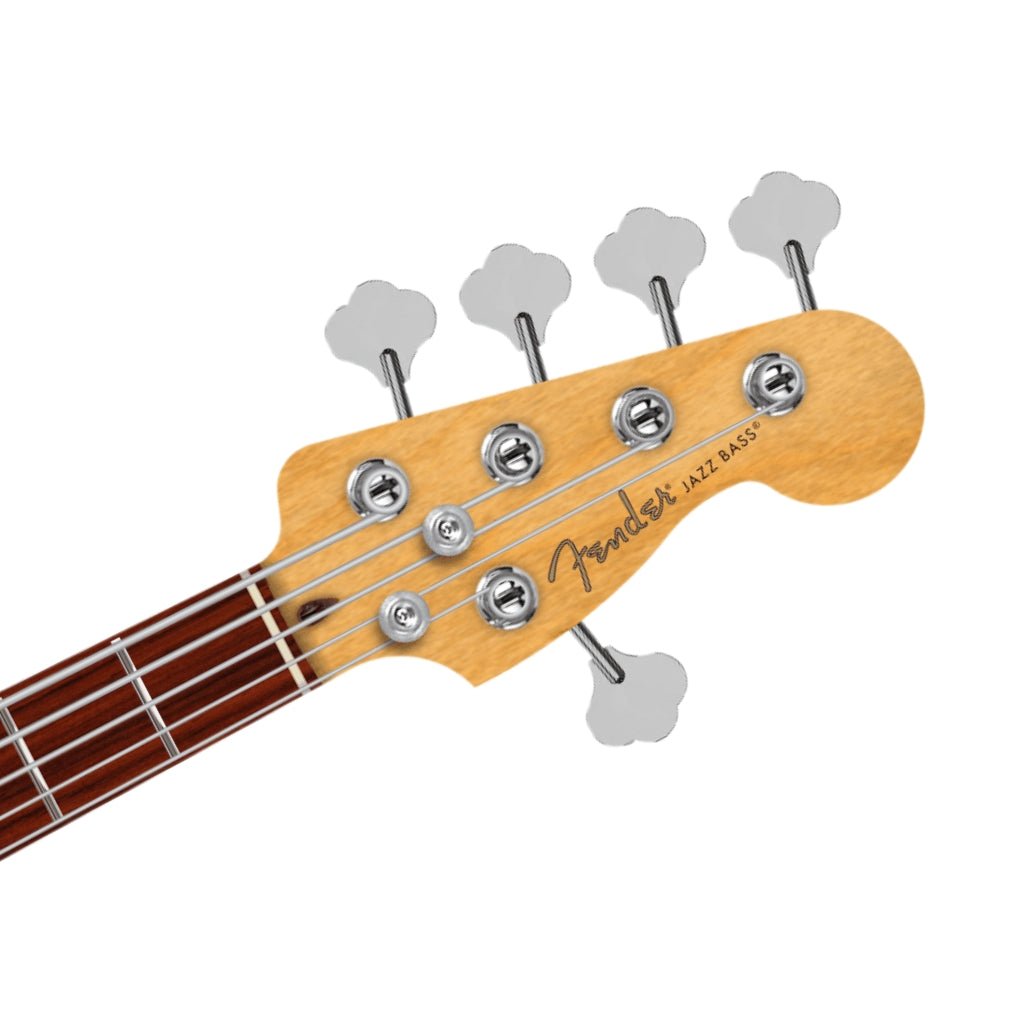 Fender Player II Modified Active Jazz Bass V - Electric Blue, Rosewood Fingerboard Bass Guitars Sky Music