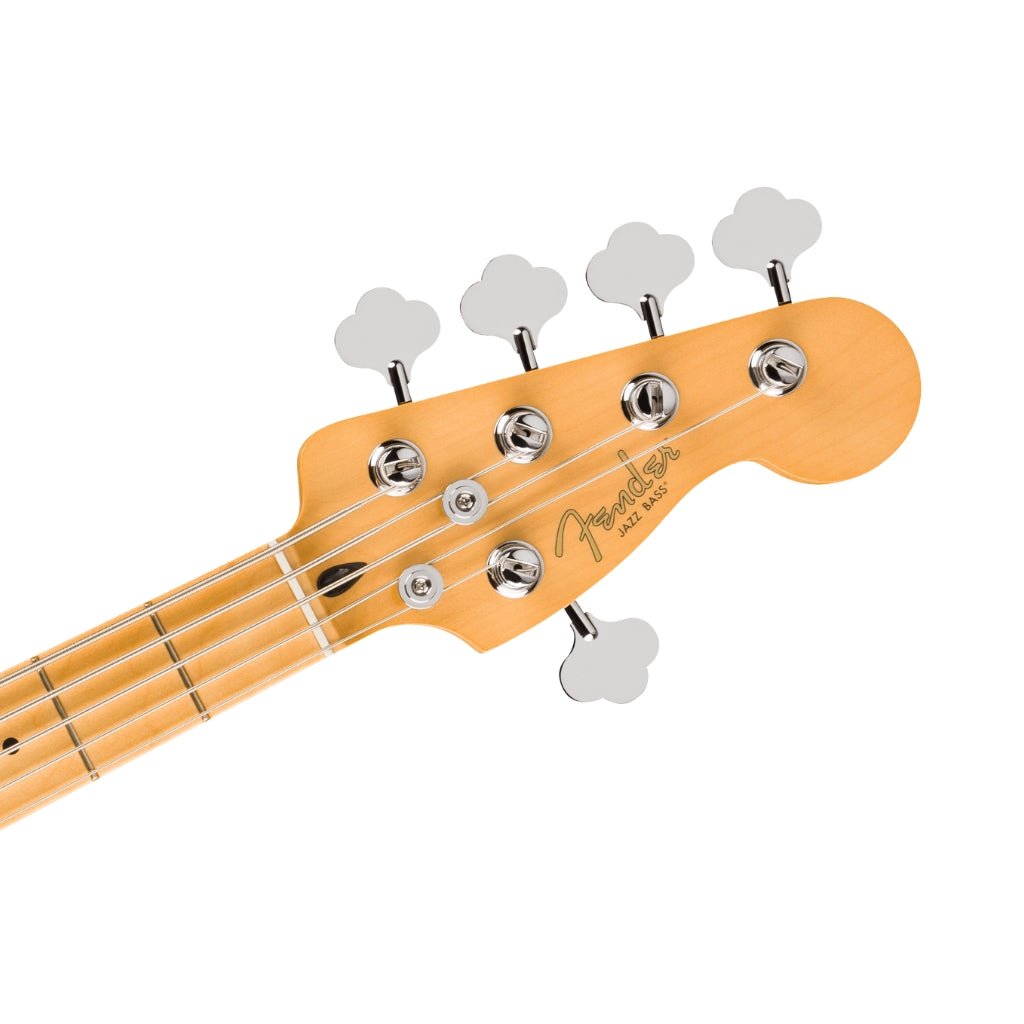 Fender Player II Modified Active Jazz Bass V - Olympic Pearl, Maple Fingerboard Bass Guitars Sky Music