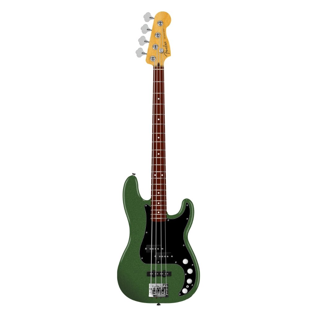 Fender Player II Modified Active Precision Bass - Harvest Green Metallic, Rosewood Fingerboard Bass Guitars Sky Music