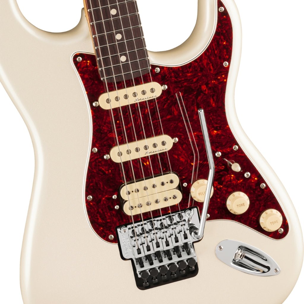 Fender Player II Modified Stratocaster HSS Floyd Rose - Olympic Pearl, Rosewood Fingerboard Electric Guitars Sky Music