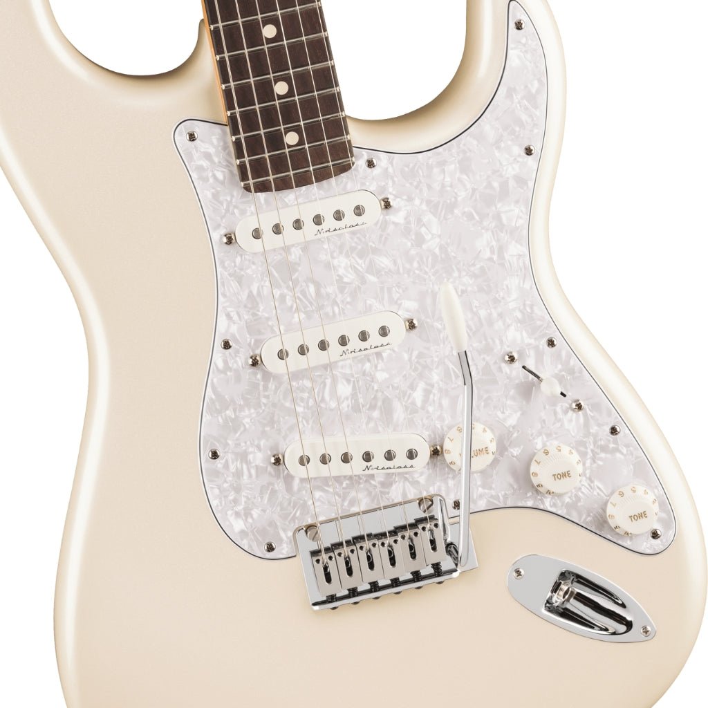 Fender Player II Modified Stratocaster - Olympic Pearl, Rosewood Fingerboard Electric Guitars Sky Music