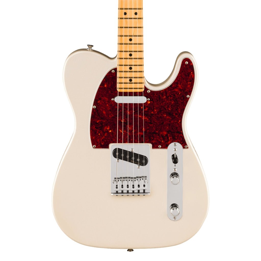 Fender Player II Modified Telecaster - Olympic Pearl, Maple Fingerboard Electric Guitars Sky Music