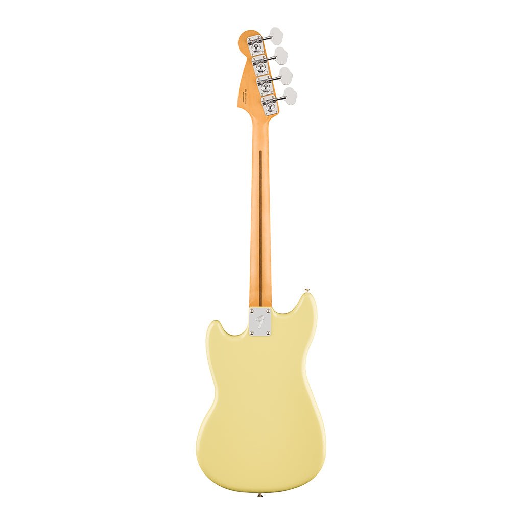 Fender Player II Mustang Bass Rosewood Fretboard Hialeah Yellow Bass Guitars Sky Music