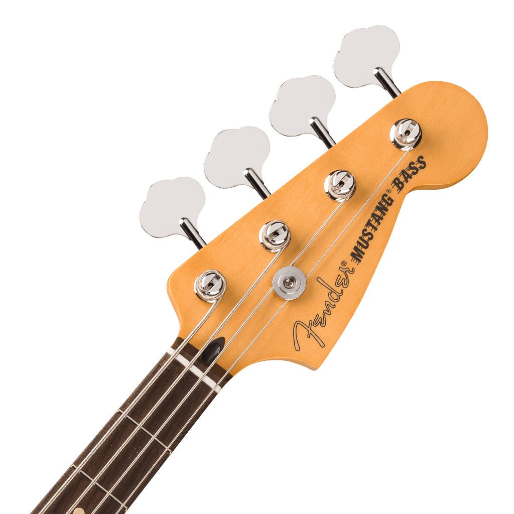 Fender Player II Mustang Bass Rosewood Fretboard Hialeah Yellow Bass Guitars Sky Music
