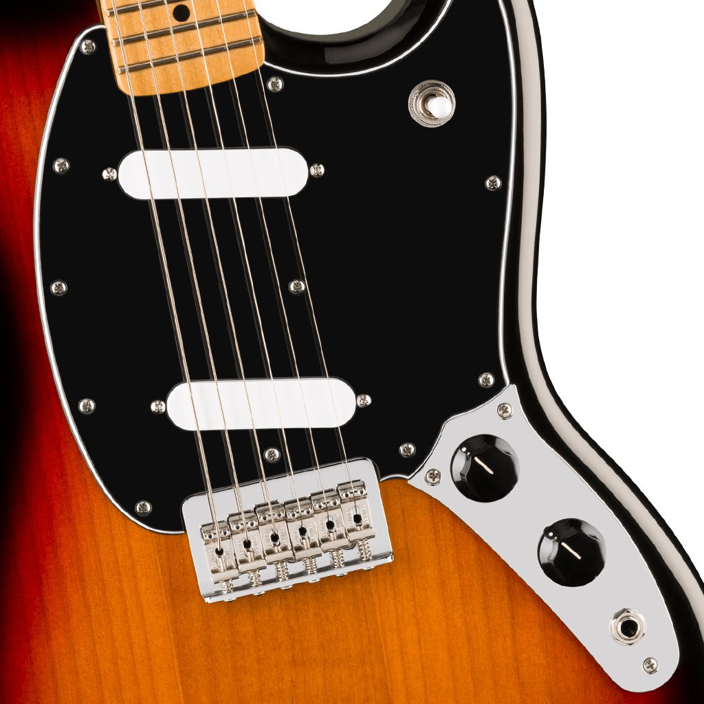 Fender Player II Mustang Maple Fretboard 3 Color Sunburst Electric Guitars Sky Music
