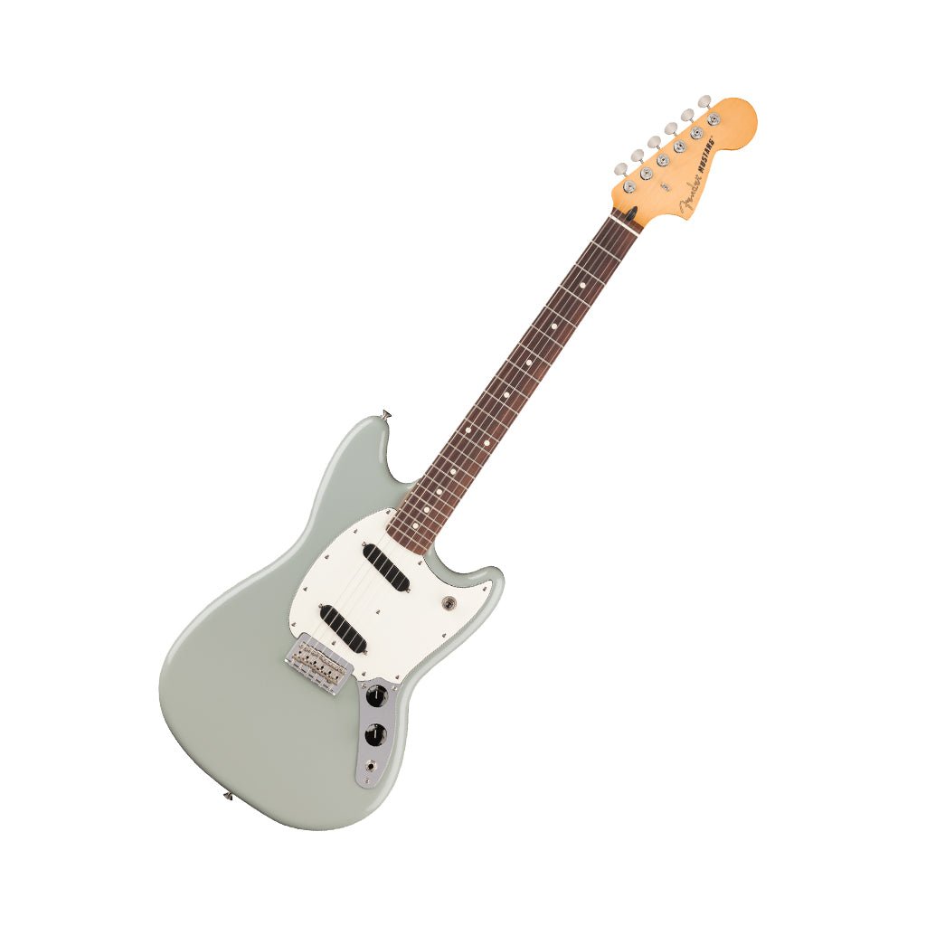Fender Player II Mustang Rosewood Fingerboard Electric Guitar - Cactus Gray Electric Guitars Sky Music