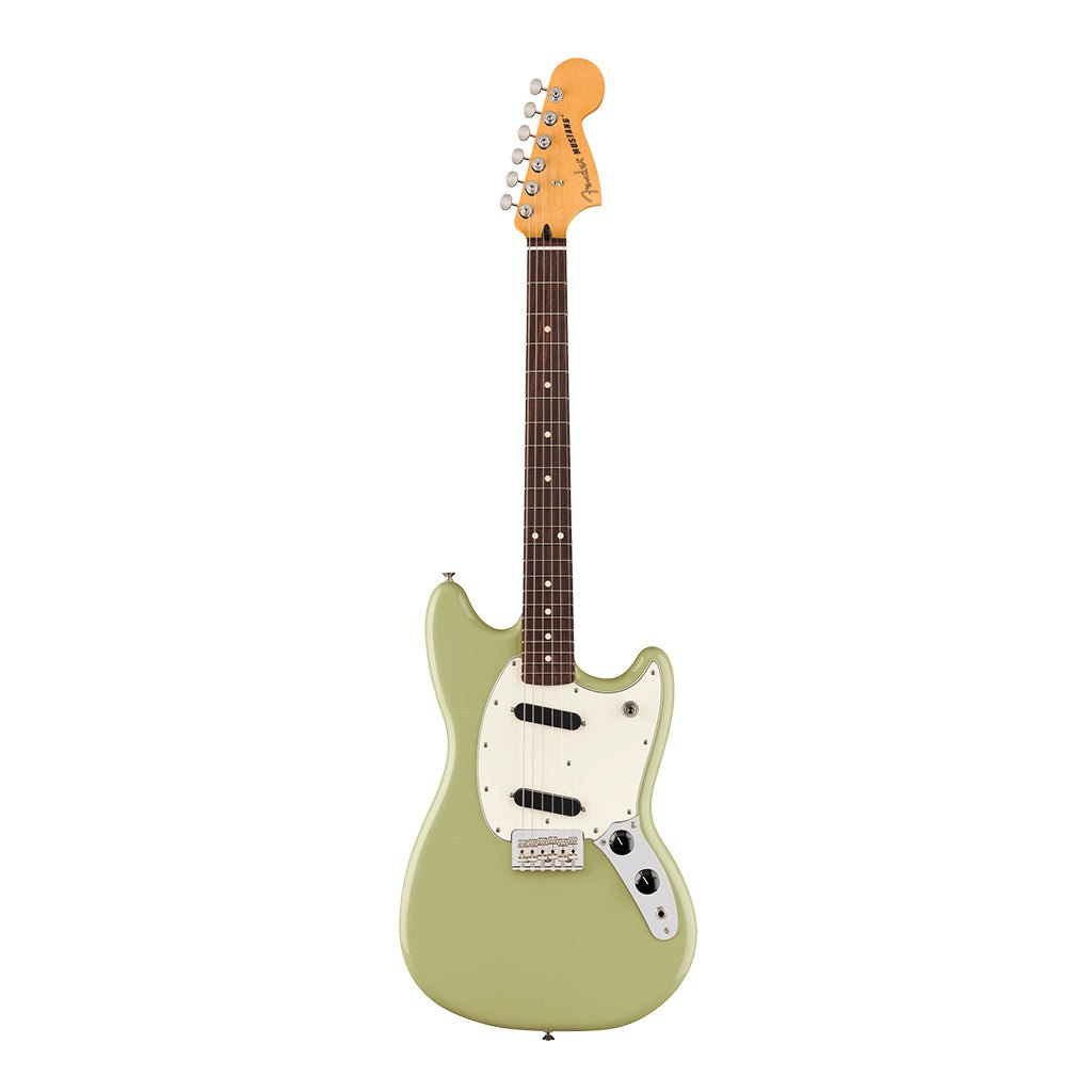 Fender Player II Mustang Rosewood Fretboard Birch Green Electric Guitars Sky Music