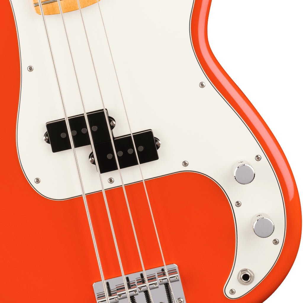 Fender Player II Precision Bass Guitar Maple Fingerboard - Rallye Orange Bass Guitars Sky Music