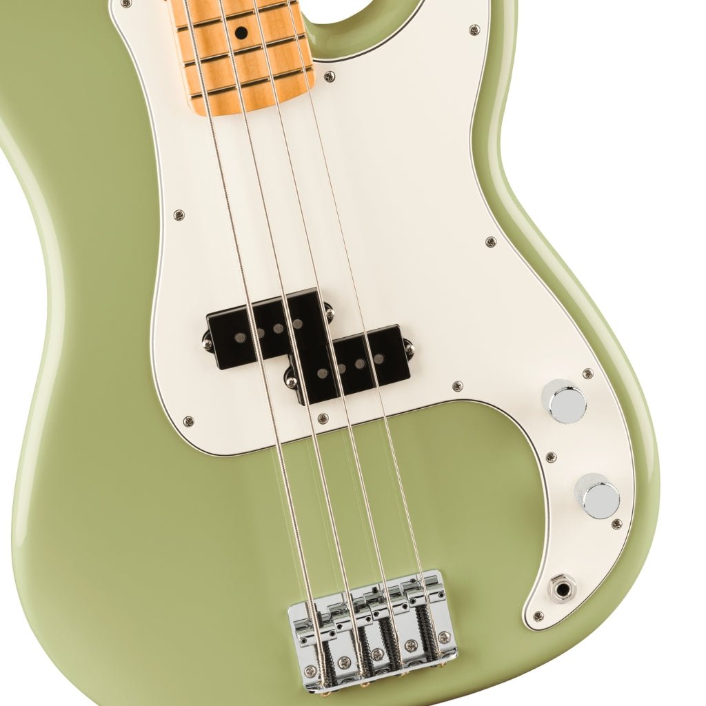 Fender Player II Precision Bass Maple Fretboard - Birch Green Bass Guitars Sky Music