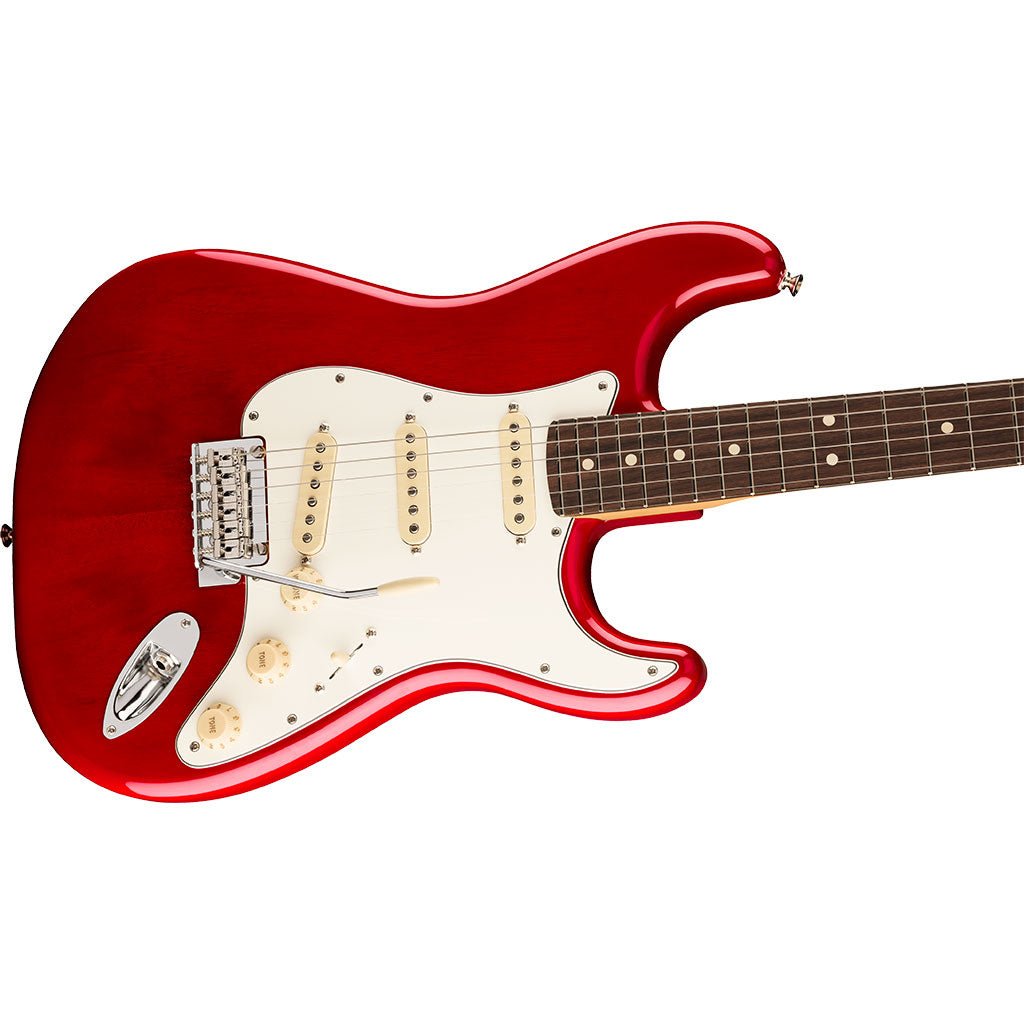 Fender Player II Stratocaster Chambered Mahogany Body - Rosewood Fretboard - Transparent Cherry Burst Electric Guitars Sky Music
