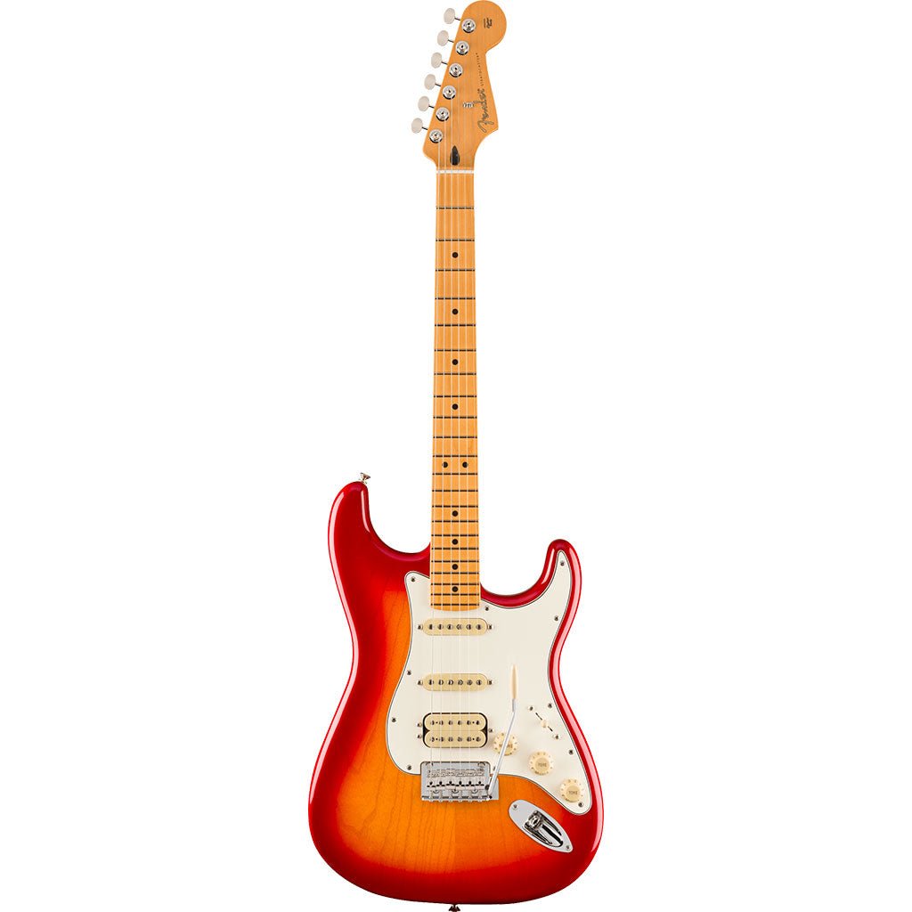 Fender Player II Stratocaster HSS - Chambered Ash Body - Maple Fretboard - Aged Cherry Burst Electric Guitars Sky Music