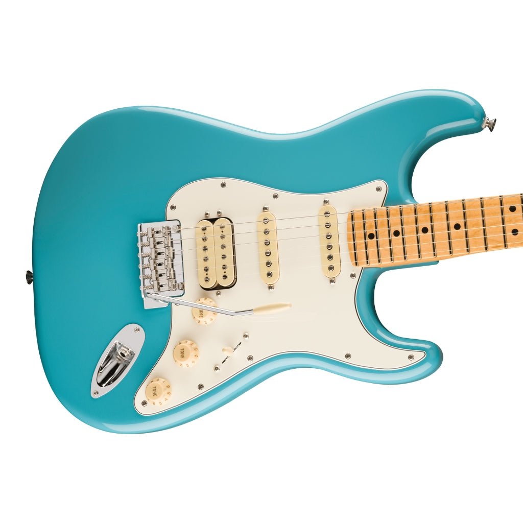 Fender Player II Stratocaster HSS Maple Fretboard Electric Guitar - Aquatone Blue Electric Guitars Sky Music