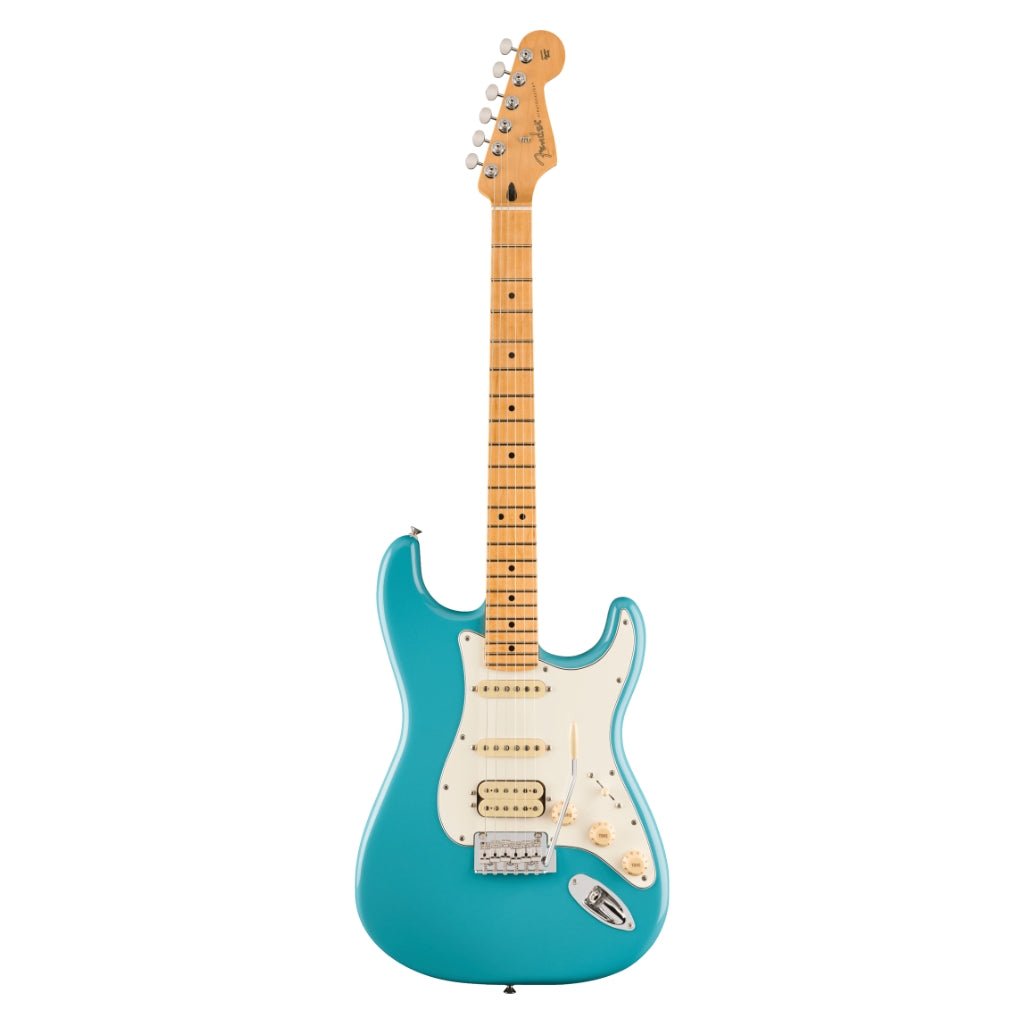 Fender Player II Stratocaster HSS Maple Fretboard Electric Guitar - Aquatone Blue Electric Guitars Sky Music