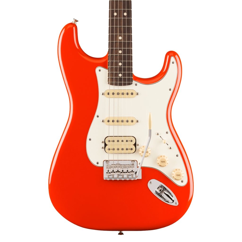 Fender Player II Stratocaster HSS Rosewood Fretboard Electric Guitar - Coral Red Electric Guitars Sky Music