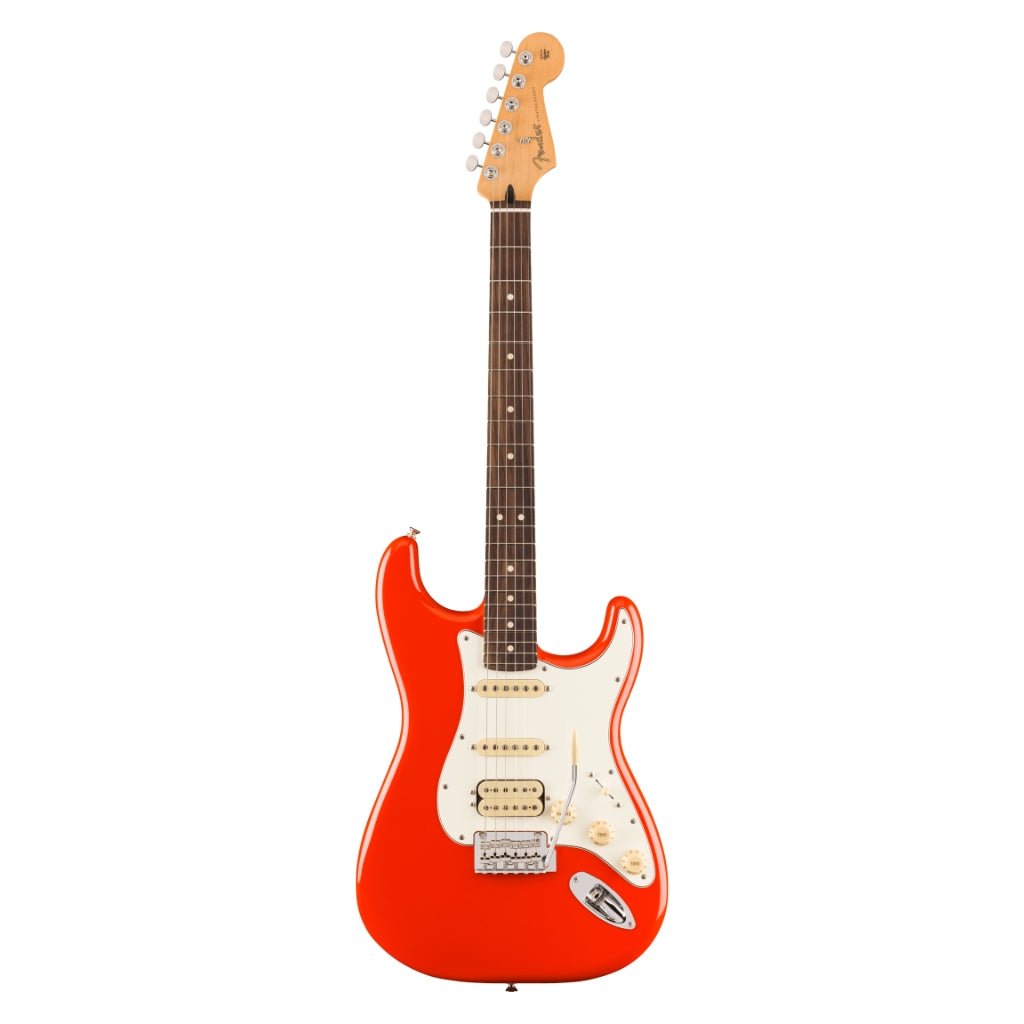 Fender Player II Stratocaster HSS Rosewood Fretboard Electric Guitar - Coral Red Electric Guitars Sky Music