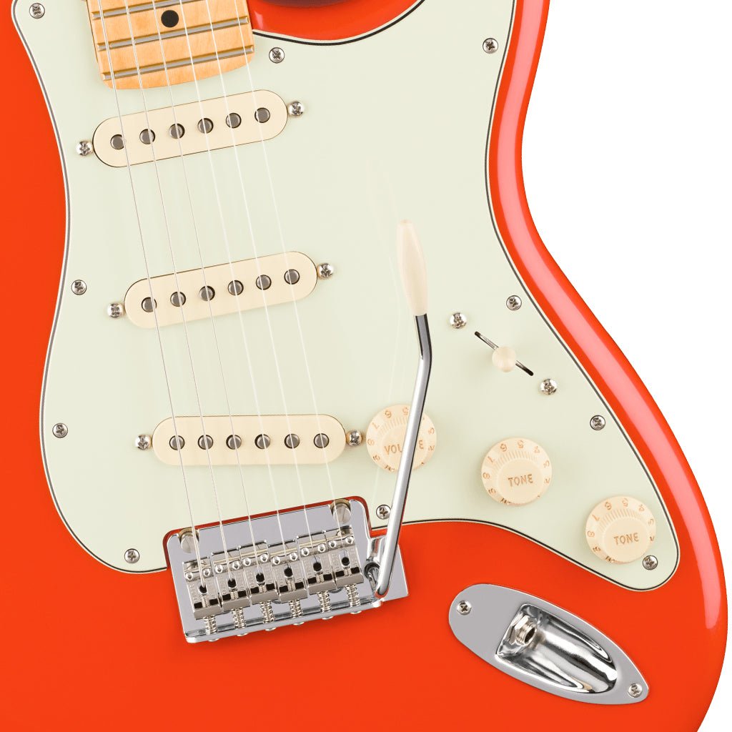 Fender Player II Stratocaster Maple Electric Guitar - Rallye Orange Electric Guitars Sky Music