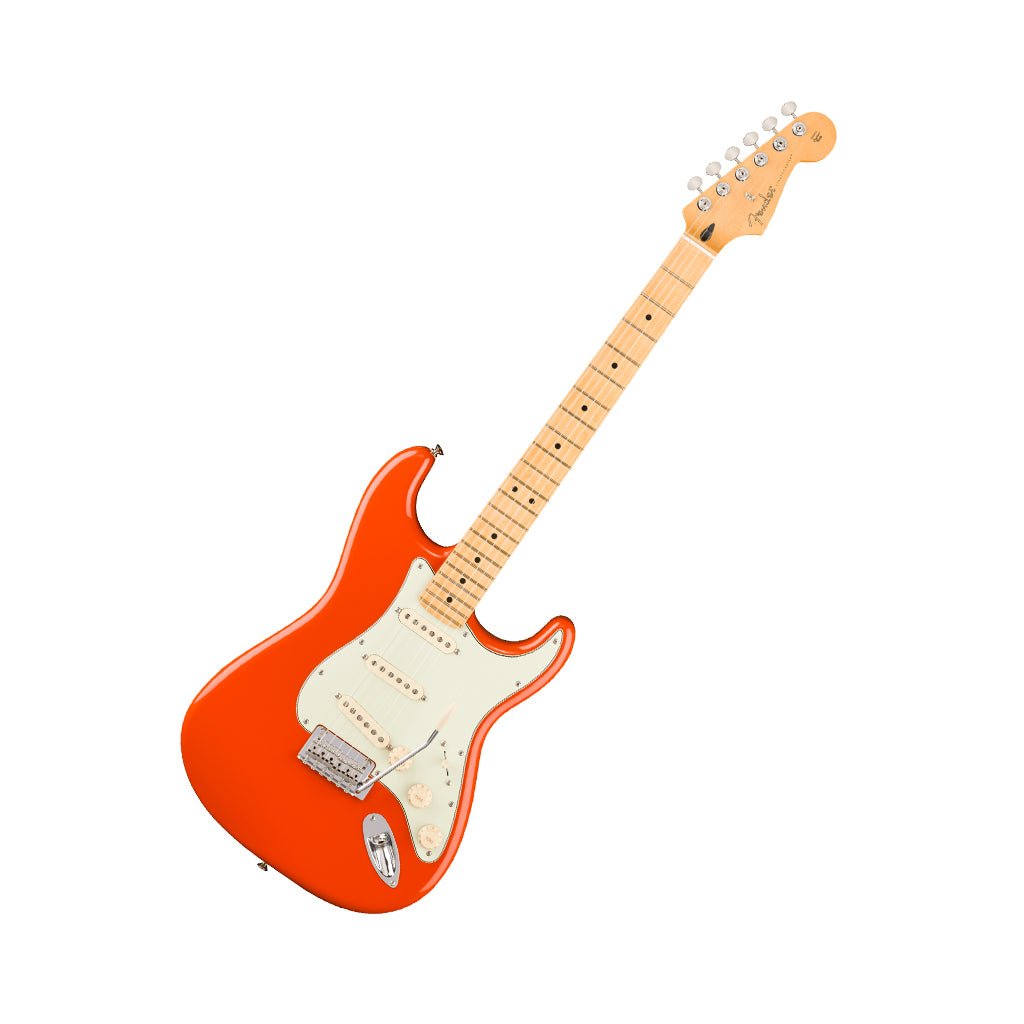 Fender Player II Stratocaster Maple Electric Guitar - Rallye Orange Electric Guitars Sky Music