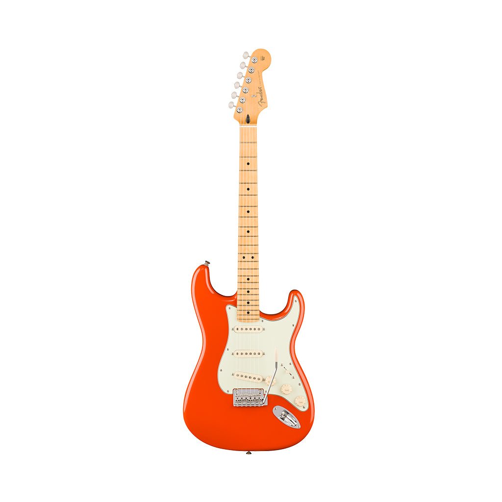 Fender Player II Stratocaster Maple Electric Guitar - Rallye Orange Electric Guitars Sky Music