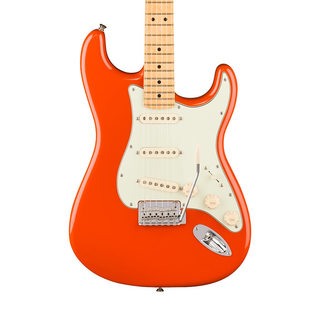 Fender Player II Stratocaster Maple Electric Guitar - Rallye Orange Electric Guitars Sky Music