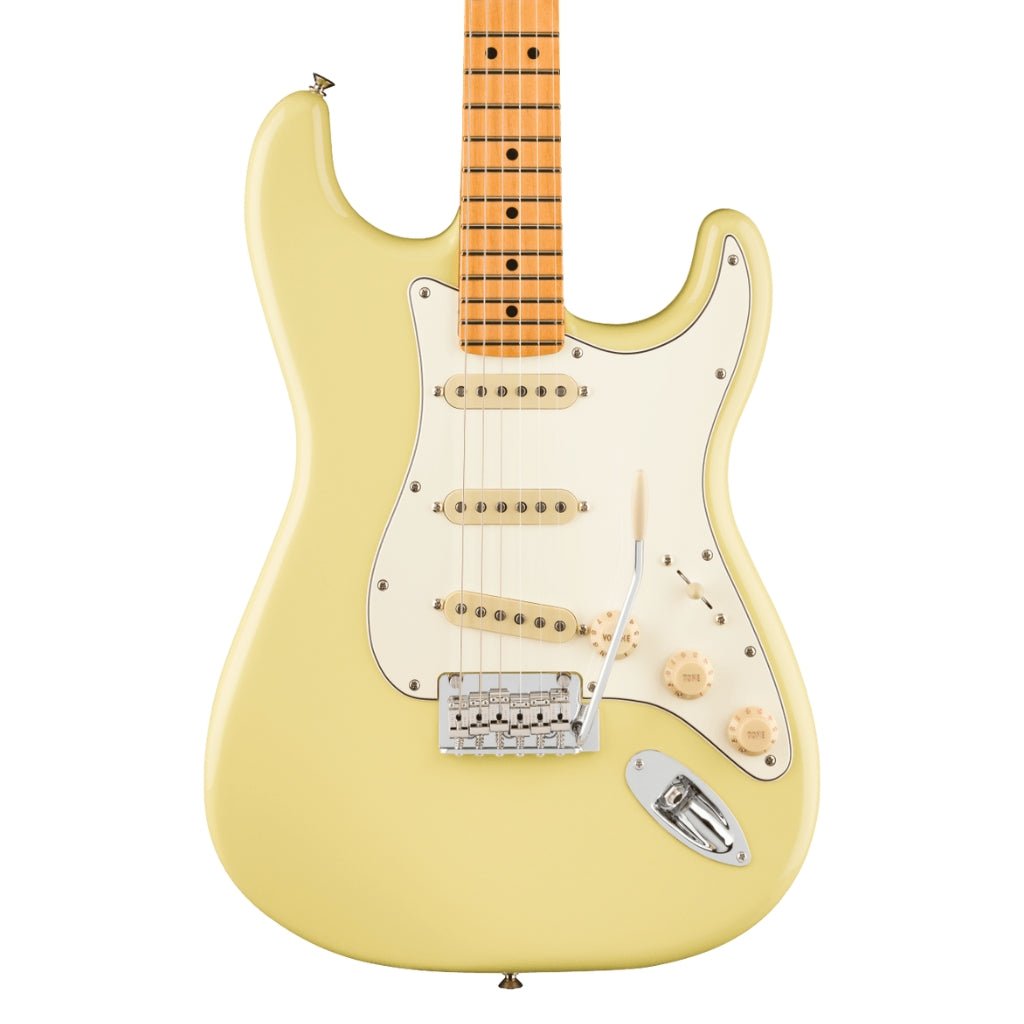 Fender Player II Stratocaster Maple Fretboard - Hialeah Yellow Electric Guitars Sky Music