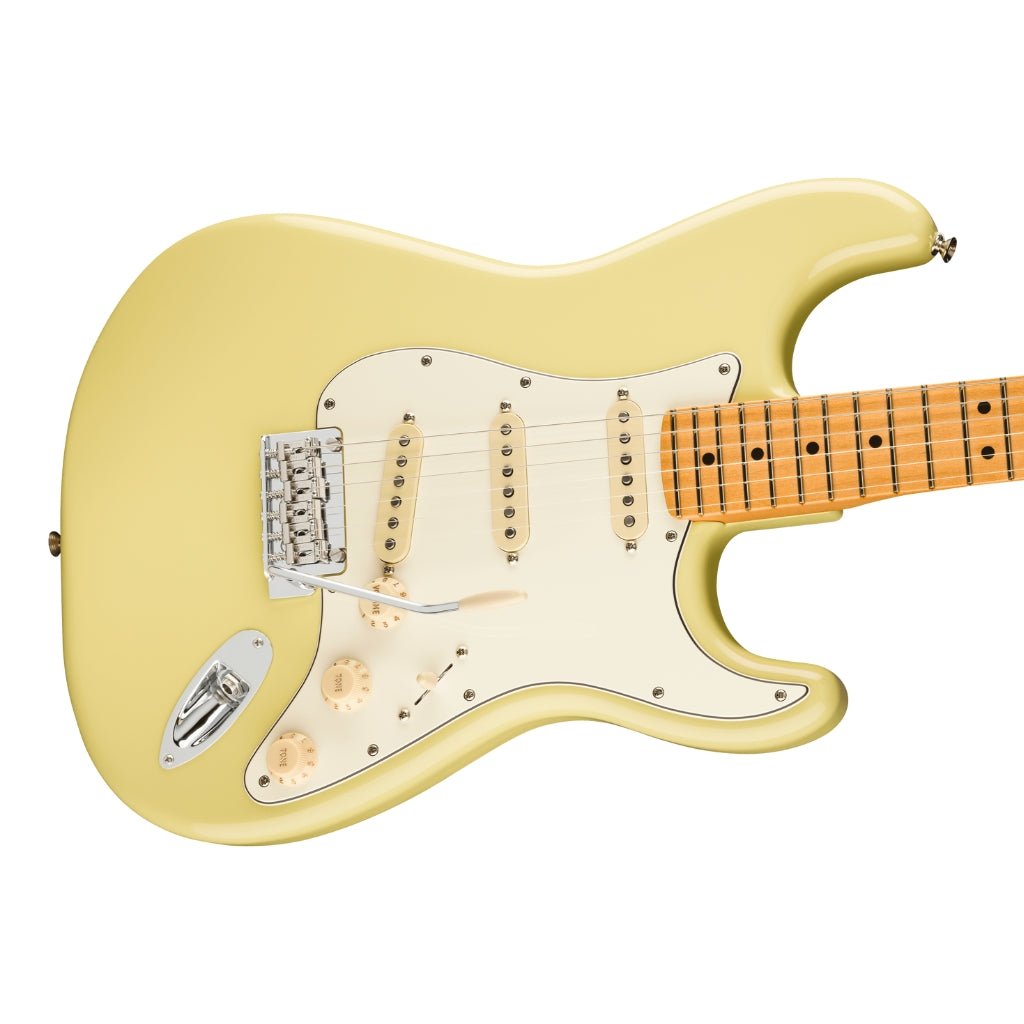 Fender Player II Stratocaster Maple Fretboard - Hialeah Yellow Electric Guitars Sky Music