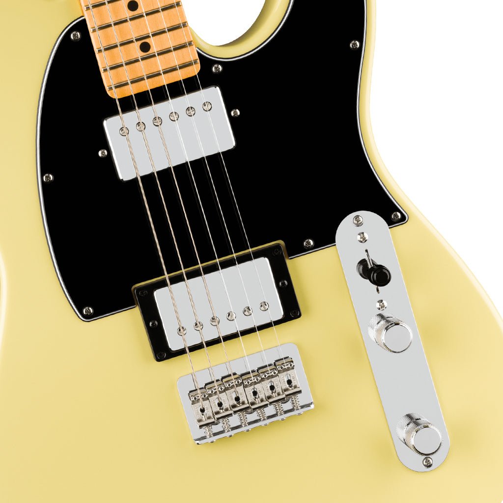 Fender Player II Telecaster HH Maple Fretboard Hialeah Yellow Electric Guitars Sky Music