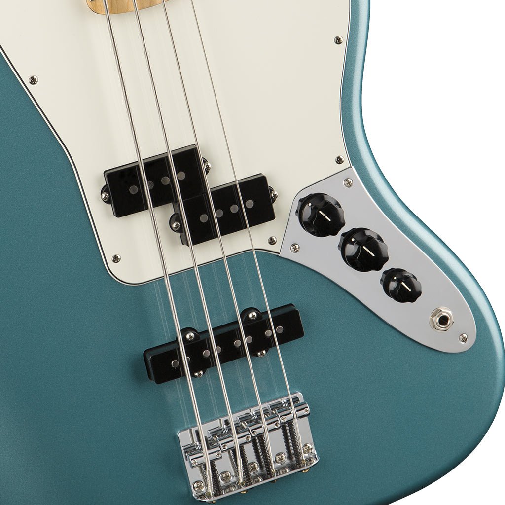 Fender Player Jaguar Maple Fingerboard Bass Guitar - Tidepool Bass Guitars Sky Music