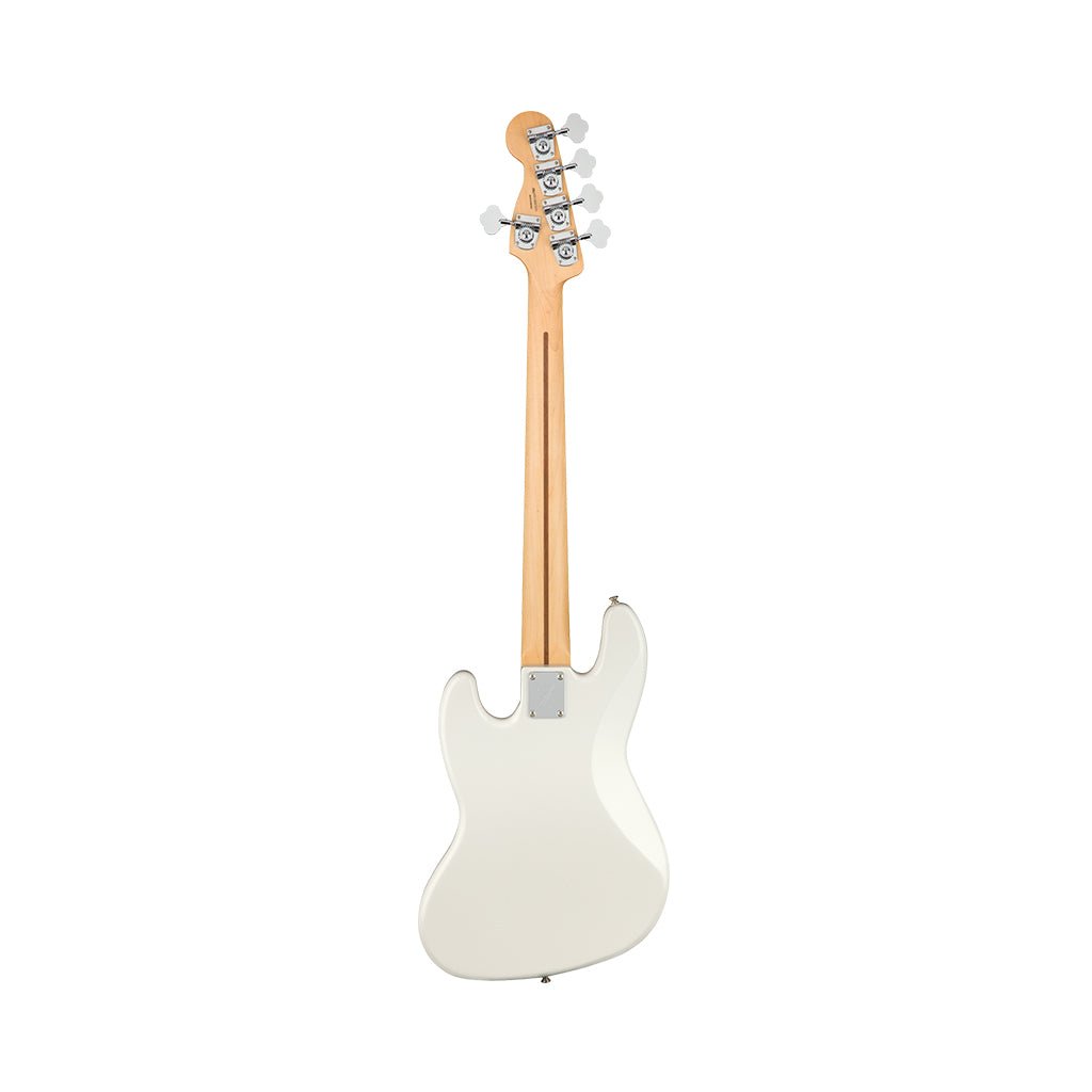 Fender Player Jazz Bass V Pau Ferro Fingerboard - Polar White Bass Guitars Sky Music