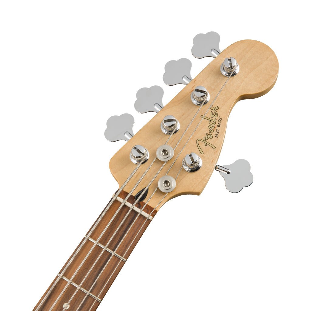 Fender Player Jazz Bass V Pau Ferro Fingerboard - Polar White Bass Guitars Sky Music
