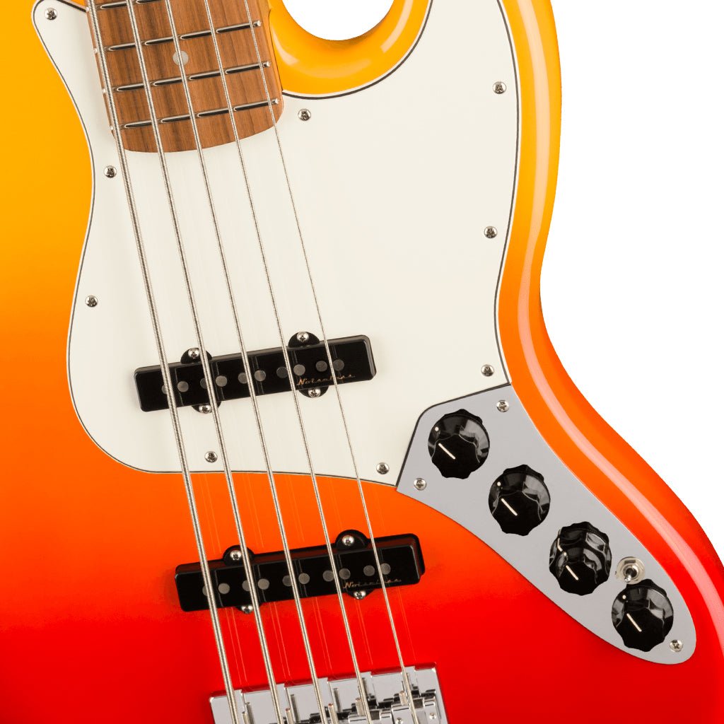 Fender Player Plus Jazz Bass V Pau Ferro Fingerboard - Tequila Sunrise Bass Guitars Sky Music