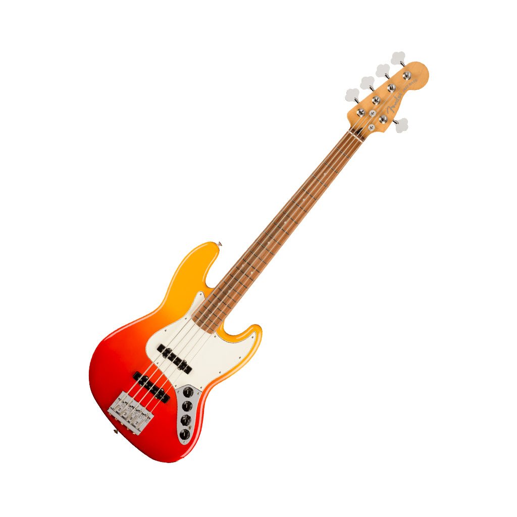 Fender Player Plus Jazz Bass V Pau Ferro Fingerboard - Tequila Sunrise Bass Guitars Sky Music