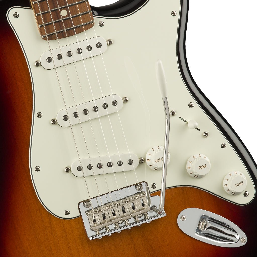 Fender Player Stratocaster Pau Ferro Electric Guitar- 3-Tone Sunburst Electric Guitars Sky Music