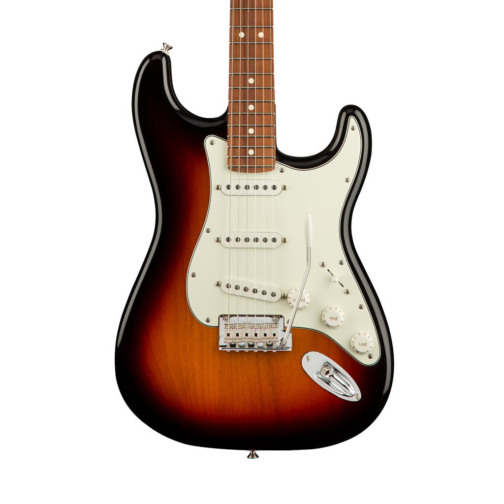 Fender Player Stratocaster Pau Ferro Electric Guitar- 3-Tone Sunburst Electric Guitars Sky Music