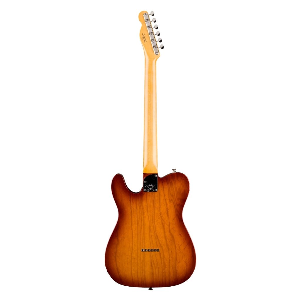 Fender Postmodern Telecaster DLX Closet Classic Electric Guitar - Aged Violin Burst, Quartersawn Maple Neck Electric Guitars Sky Music
