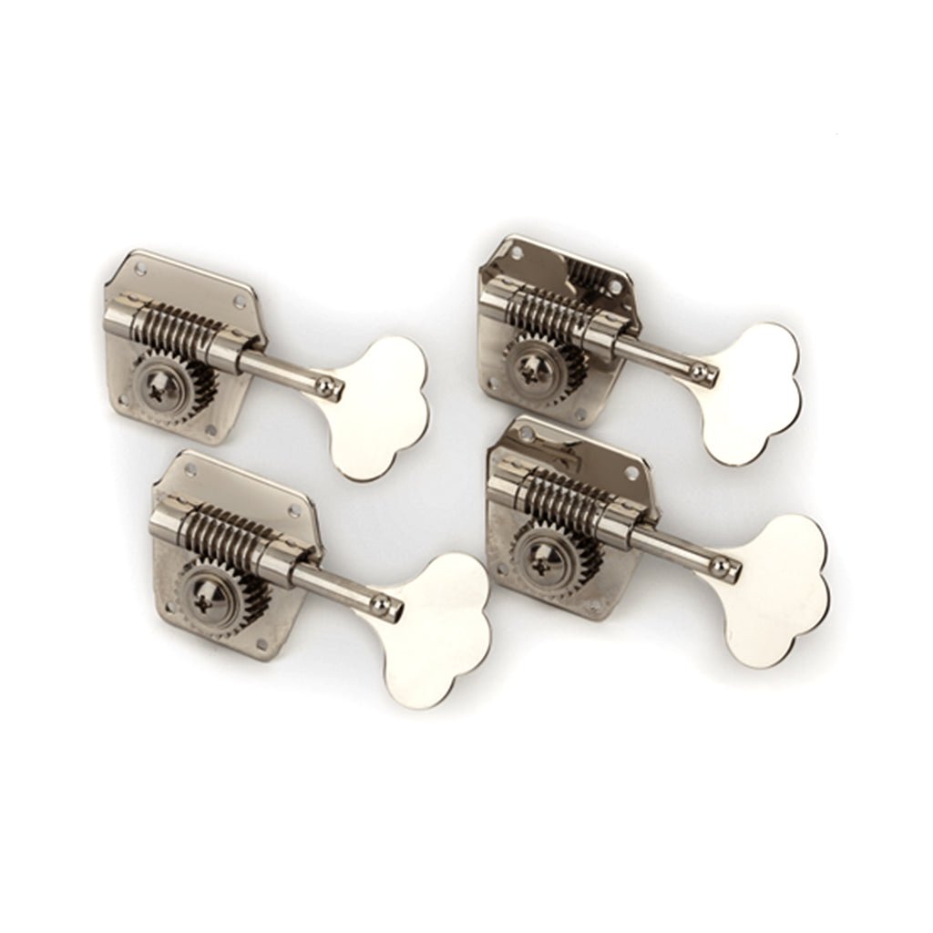 Fender Pure Vintage Bass 4 Tuning Machines in Nickel Plated Steel General Spare Parts Sky Music