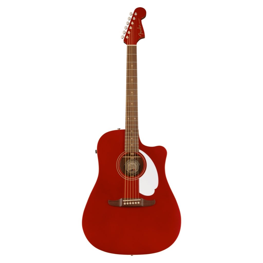 Fender Redondo Player - Candy Apple Red Acoustic Guitars Sky Music