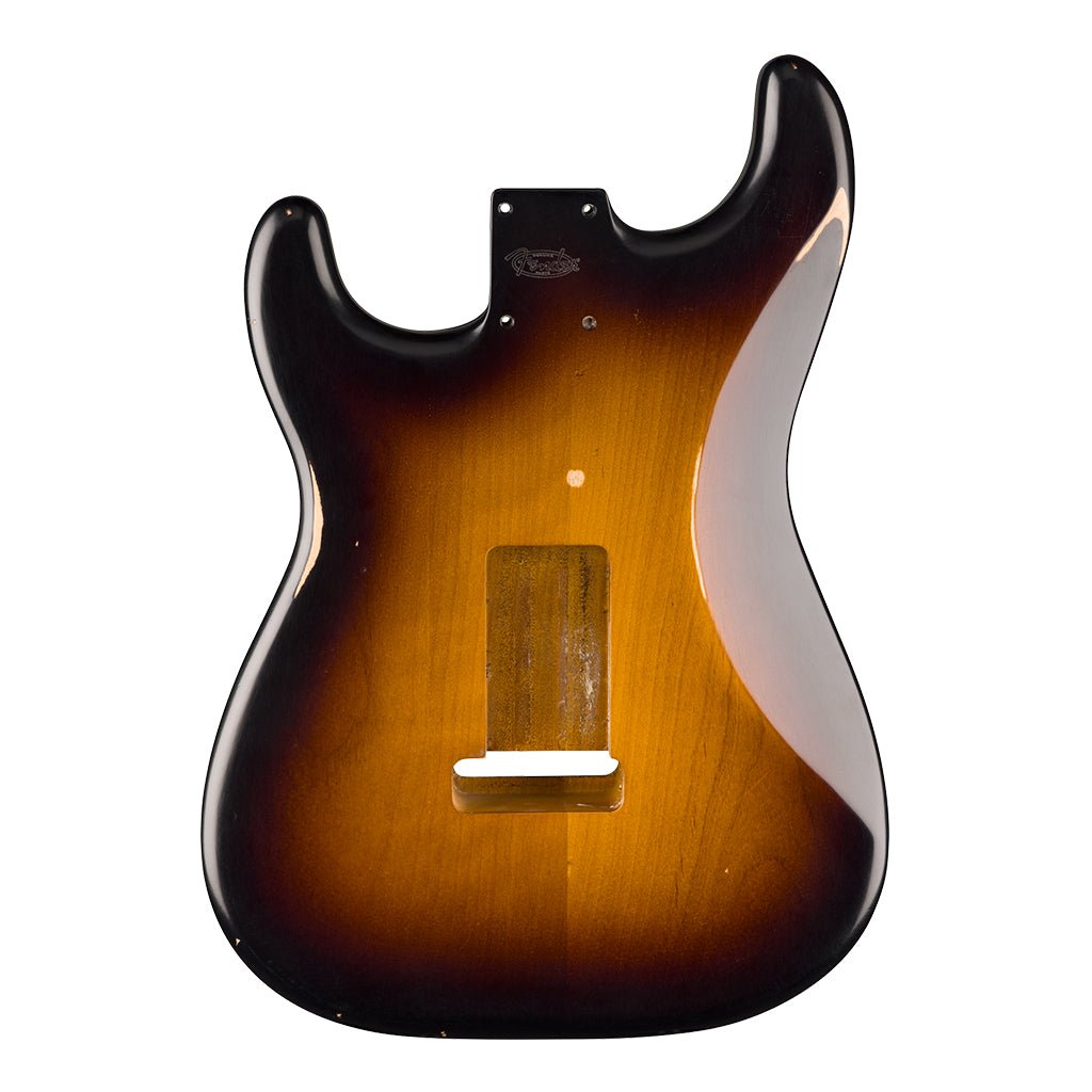 Fender Road Worn 50's Stratocaster SSS Alder Body in 2 Tone Sunburst Guitar Spare Parts Sky Music