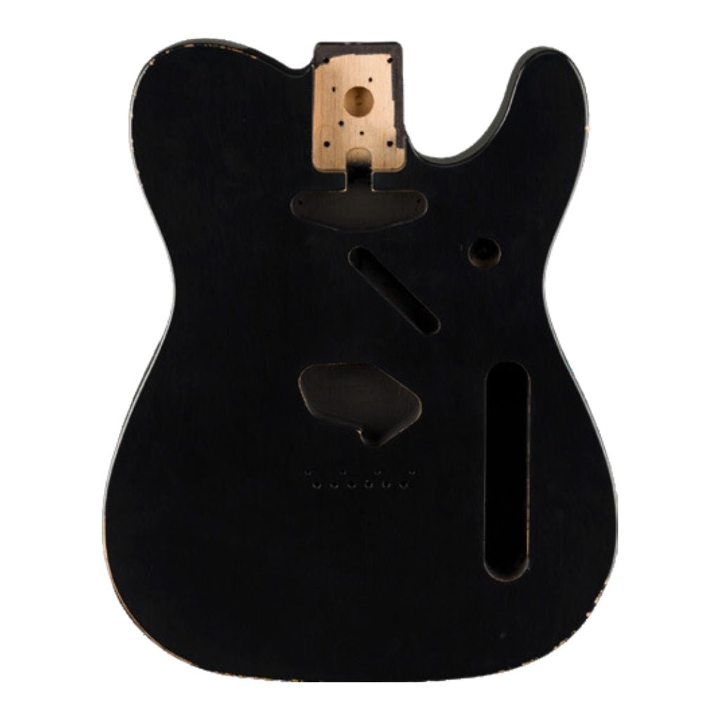 Fender Road Worn 50s Telecaster SS with Alder Body - Black Guitar Spare Parts Sky Music