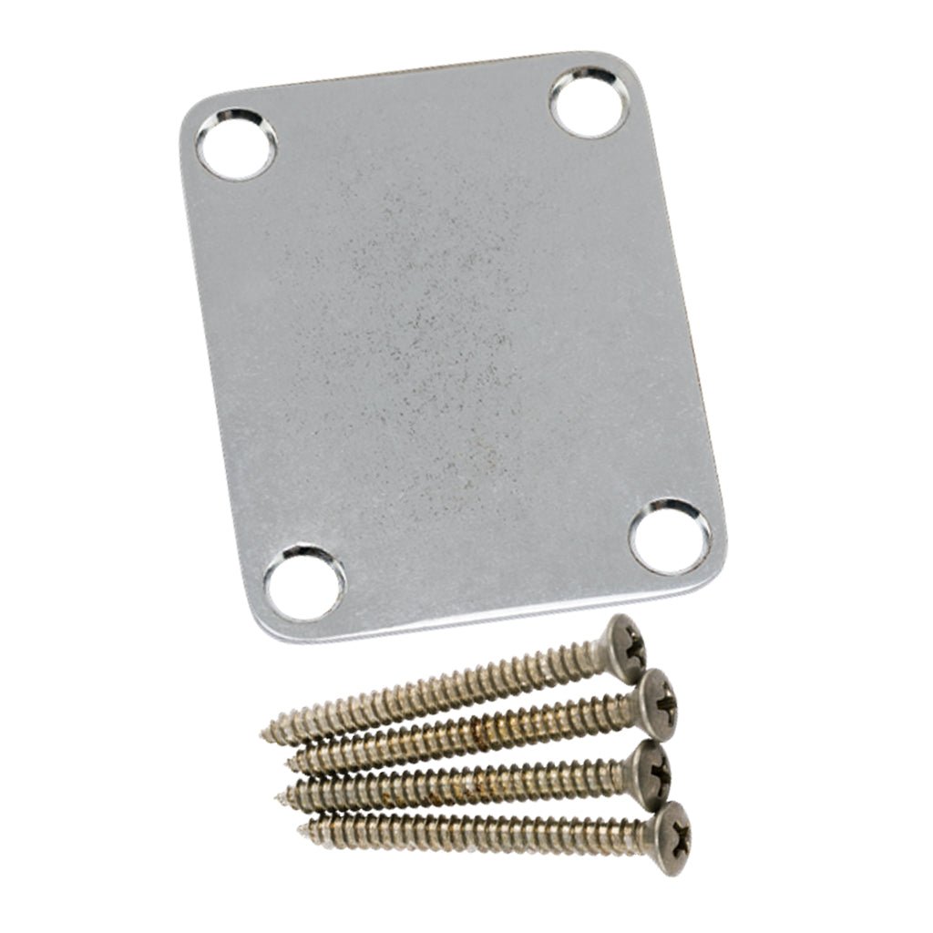 Fender Road Worn Guitar Neck Plate with Hardware Guitar Spare Parts Sky Music