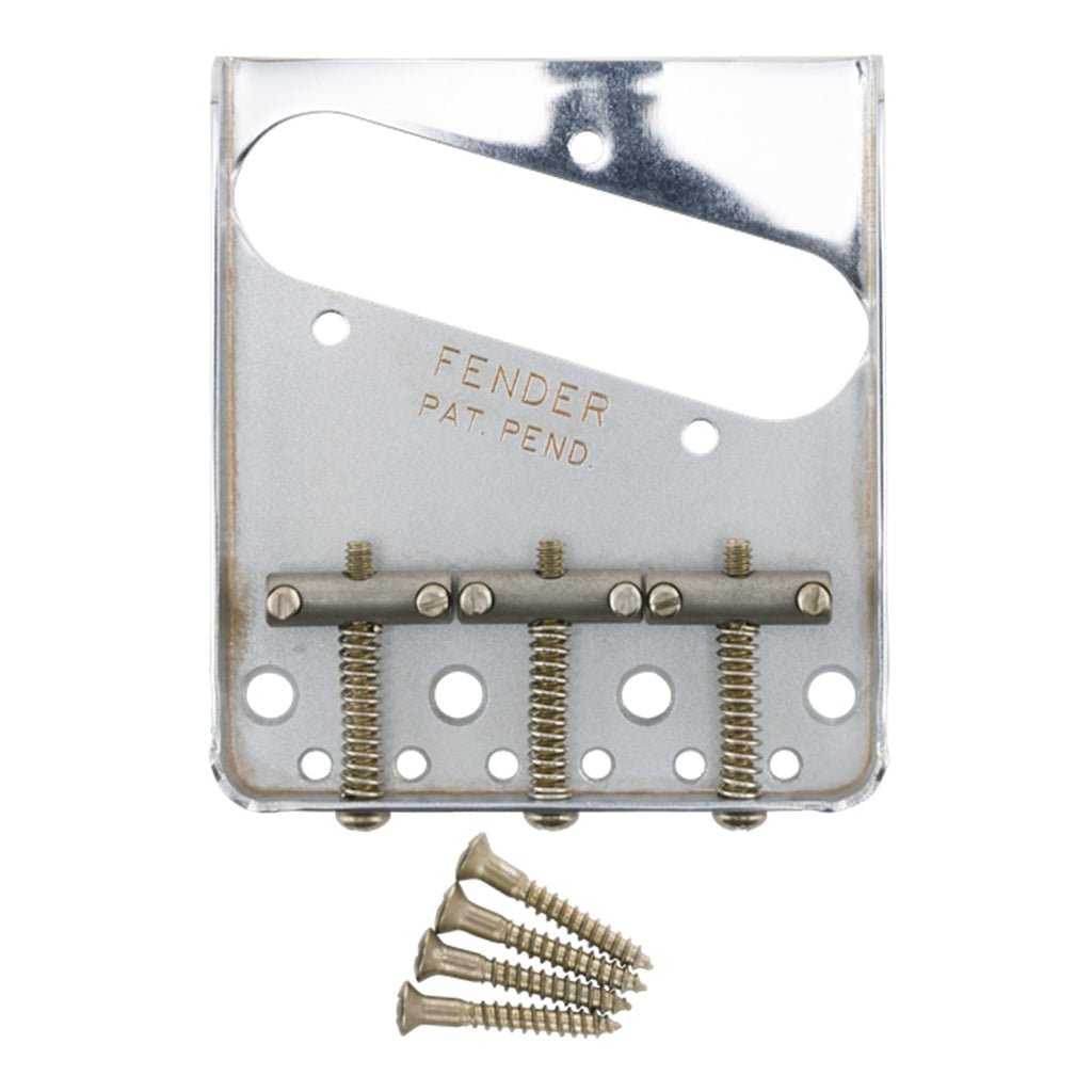 Fender Road Worn Tele Bridge Assembly Guitar Spare Parts Sky Music