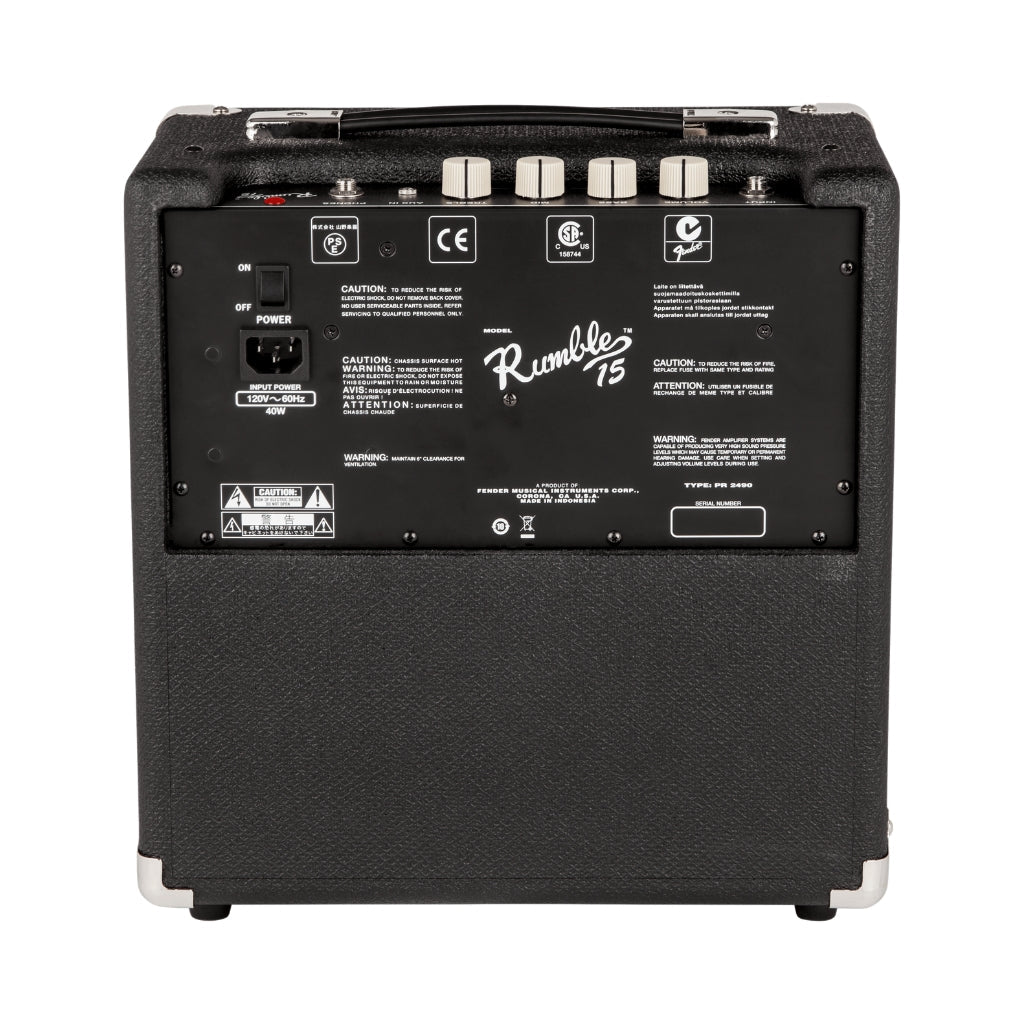 Fender Rumble 15 1 x 8-inch 15-watt Bass Combo Amplifier Bass Guitar Amplifiers Sky Music