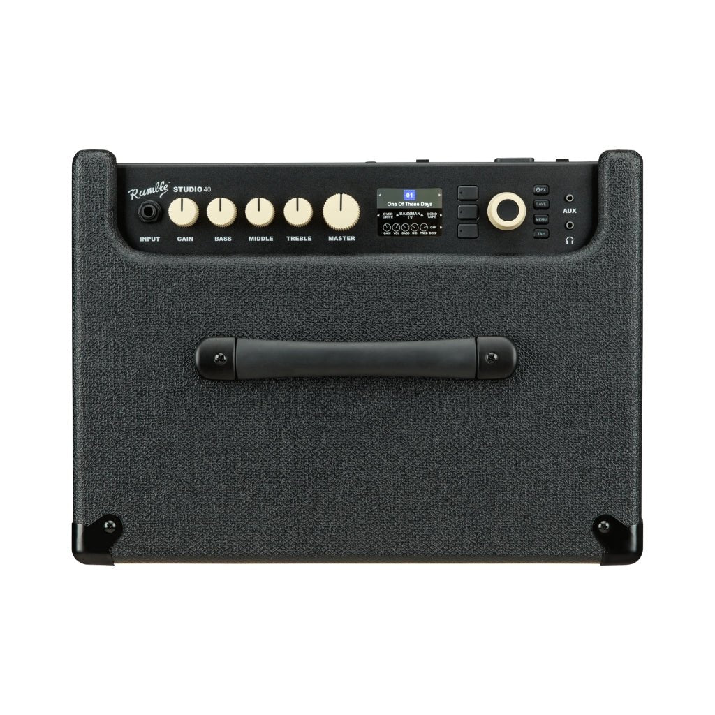 Fender Rumble Studio 1 x 10-inch 40-watt Bass Combo Amp Bass Guitar Amplifiers Sky Music