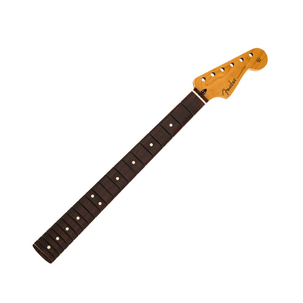Fender Satin Roasted Maple Fat Stratocaster U-Shape Rosewood Neck - 22 Medium Jumbo Frets Guitar Spare Parts Sky Music