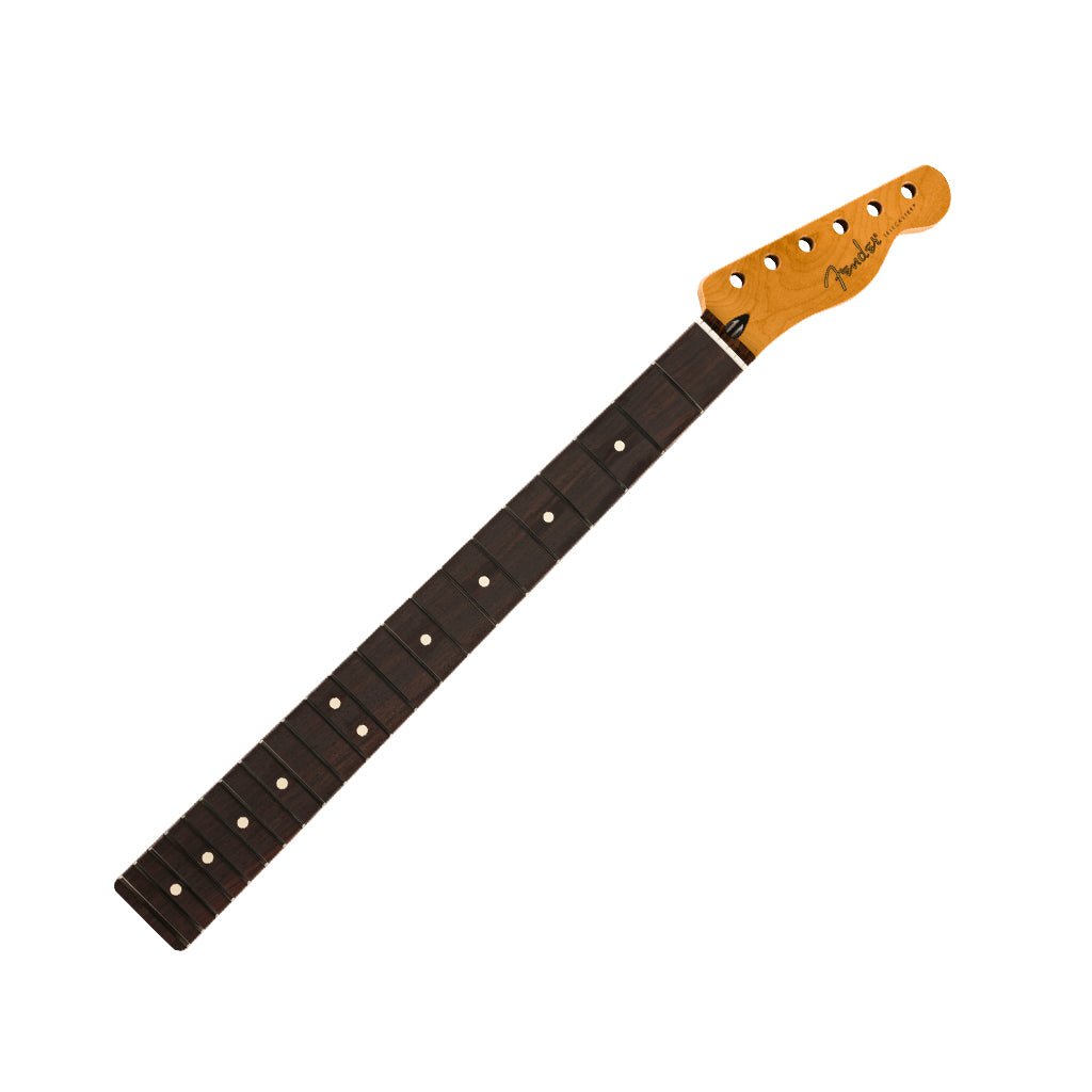Fender Satin Roasted Maple Fat Telecaster U-Shape Rosewood Neck - 22 Medium Jumbo Frets Guitar Spare Parts Sky Music