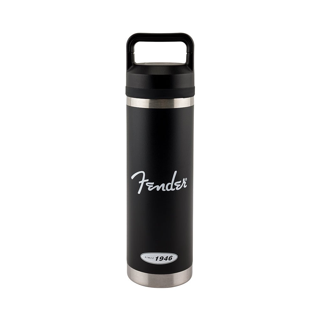 Fender Since 1946 Water Bottle - Black Merchandise & Apparel Sky Music