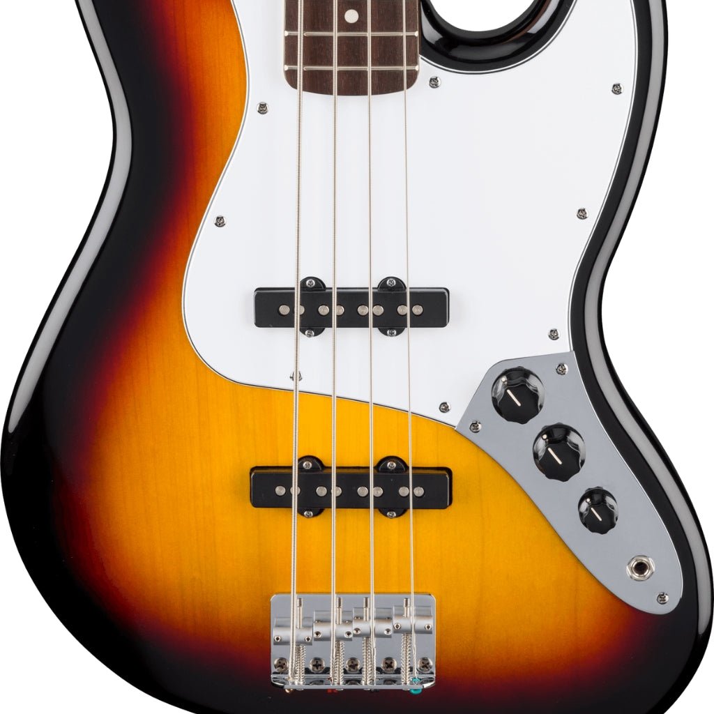 Fender Standard Jazz Bass, Laurel Fingerboard - 3-Color Sunburst Bass Guitars Sky Music