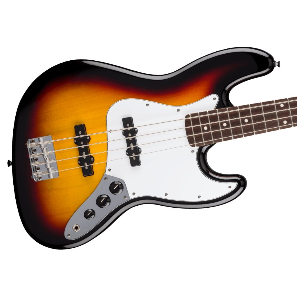 Fender Standard Jazz Bass, Laurel Fingerboard - 3-Color Sunburst Bass Guitars Sky Music