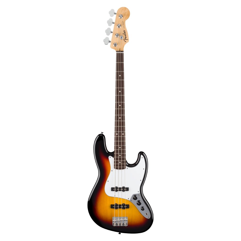 Fender Standard Jazz Bass, Laurel Fingerboard - 3-Color Sunburst Bass Guitars Sky Music
