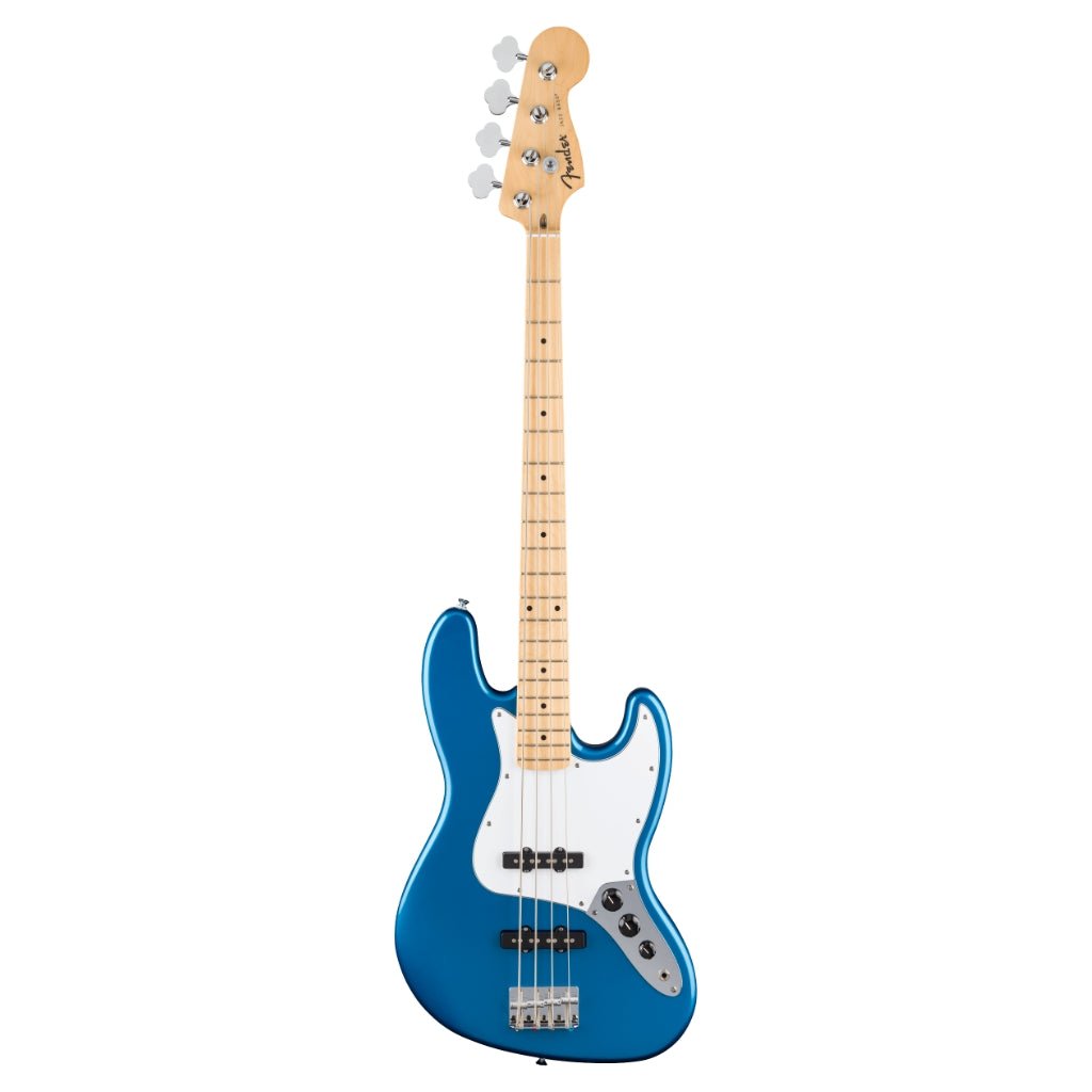 Fender Standard Jazz Bass, Maple Fingerboard - Aqua Marine Metallic Bass Guitars Sky Music